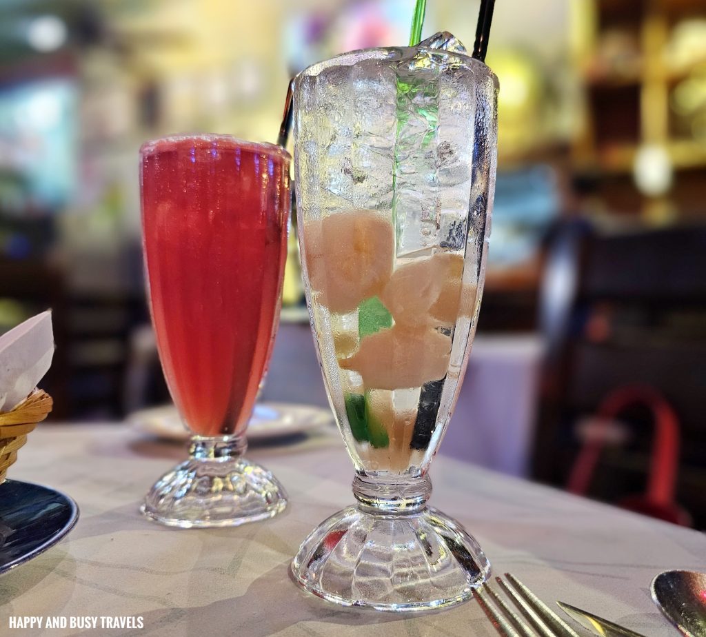 lychee watermelon juice Brass Monkey Cafe and Bar - Where to eat Kota Kianablu Sabah Malaysia - Happy and Busy Travels