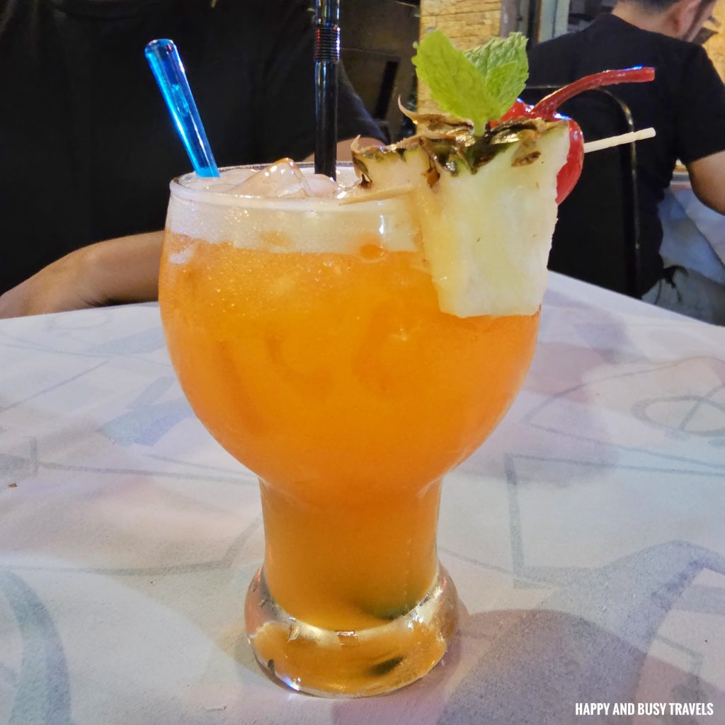 Pineapple Delight Brass Monkey Cafe and Bar - Where to eat Kota Kianablu Sabah Malaysia - Happy and Busy Travels