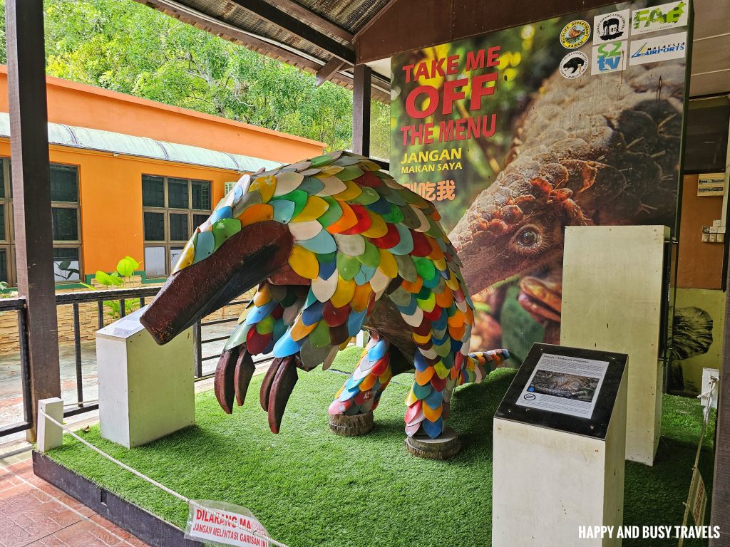 Lok Kawi Wildlife Park 47 - Malayan Pangolin Where to go kota kinabalu sabah malaysia tourist spot what to do - Happy and Busy Travels