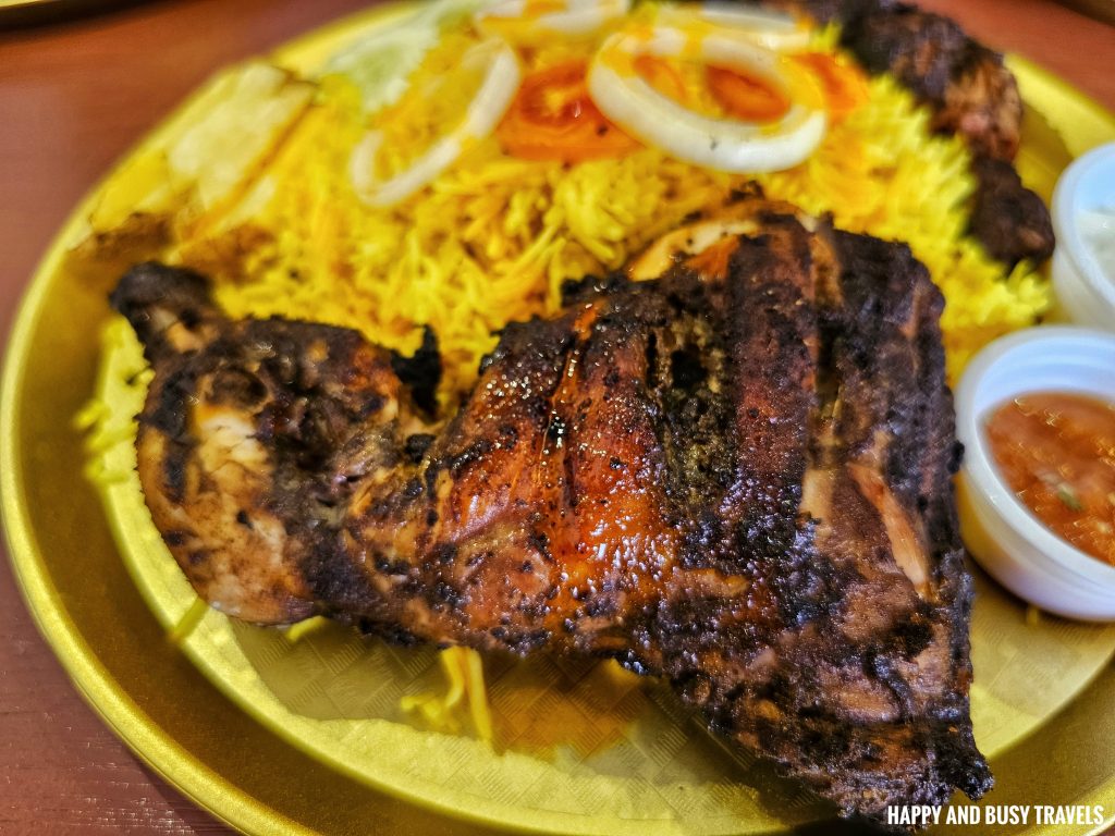 Maliks Malik's Original Shawarma 15 - grilled chicken kabsa unli biryani rice Where to eat in Tanza Restaurant Arabian Shawarma - Happy and Busy Travels