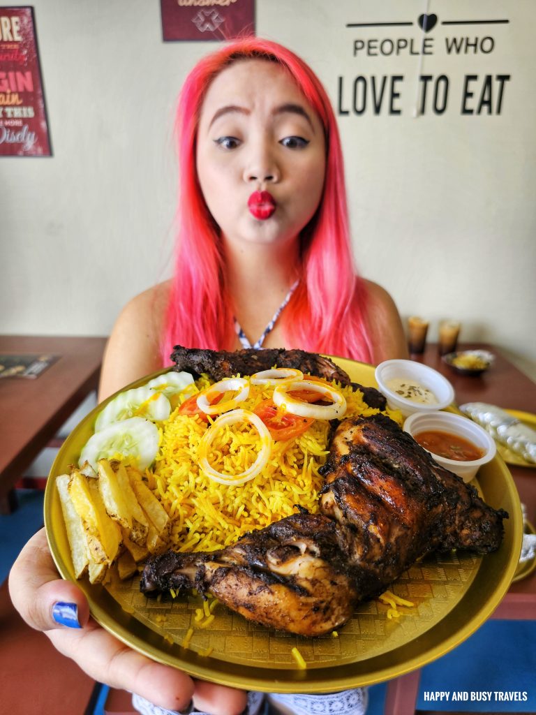 Maliks Malik's Original Shawarma 16 - grilled chicken kabsa unli biryani chicken Where to eat in Tanza Restaurant Arabian Shawarma - Happy and Busy Travels