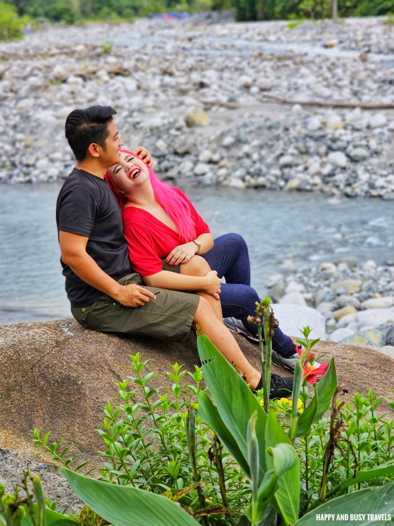 enjoy the view what to do activities in Nohutu Eco Tourism - Where to stay nature camp kota kinabalu sabah Malaysia view of mount kinabalu river - Happy and Busy Travels