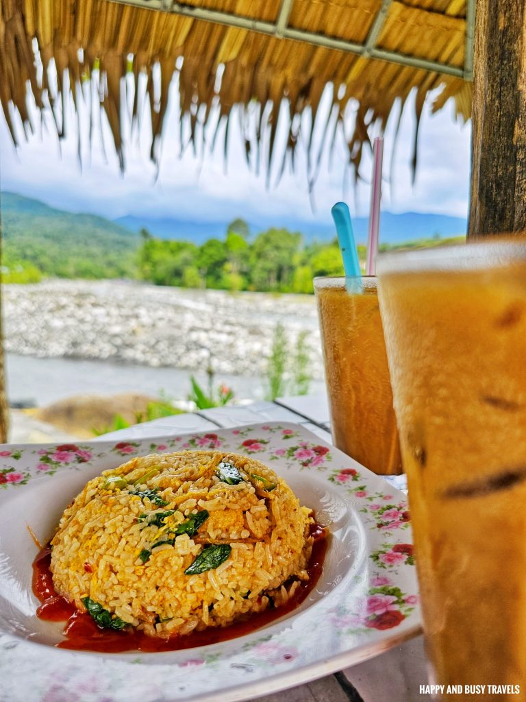 eat what to do activities in Nohutu Eco Tourism - Where to stay nature camp kota kinabalu sabah Malaysia view of mount kinabalu river - Happy and Busy Travels