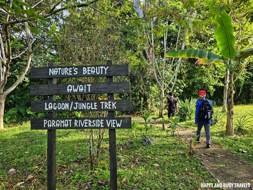 trekking what to do activities in Nohutu Eco Tourism - Where to stay nature camp kota kinabalu sabah Malaysia view of mount kinabalu river - Happy and Busy Travels