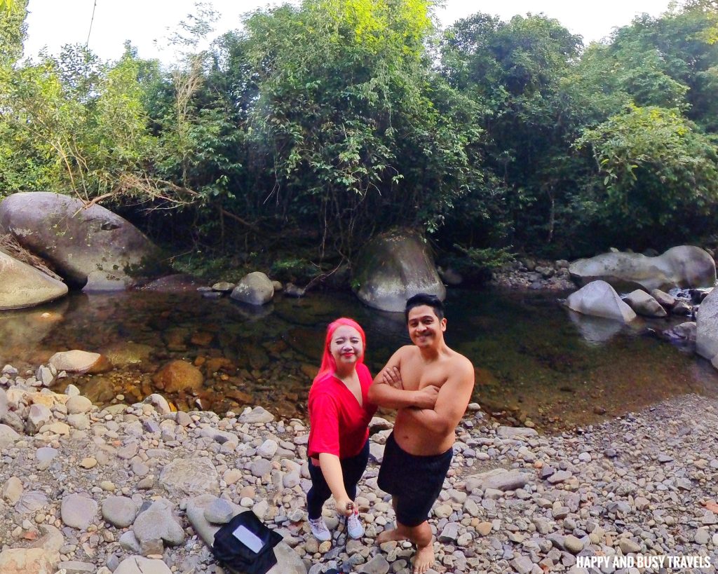 swim lagoon what to do activities in Nohutu Eco Tourism - Where to stay nature camp kota kinabalu sabah Malaysia view of mount kinabalu river - Happy and Busy Travels