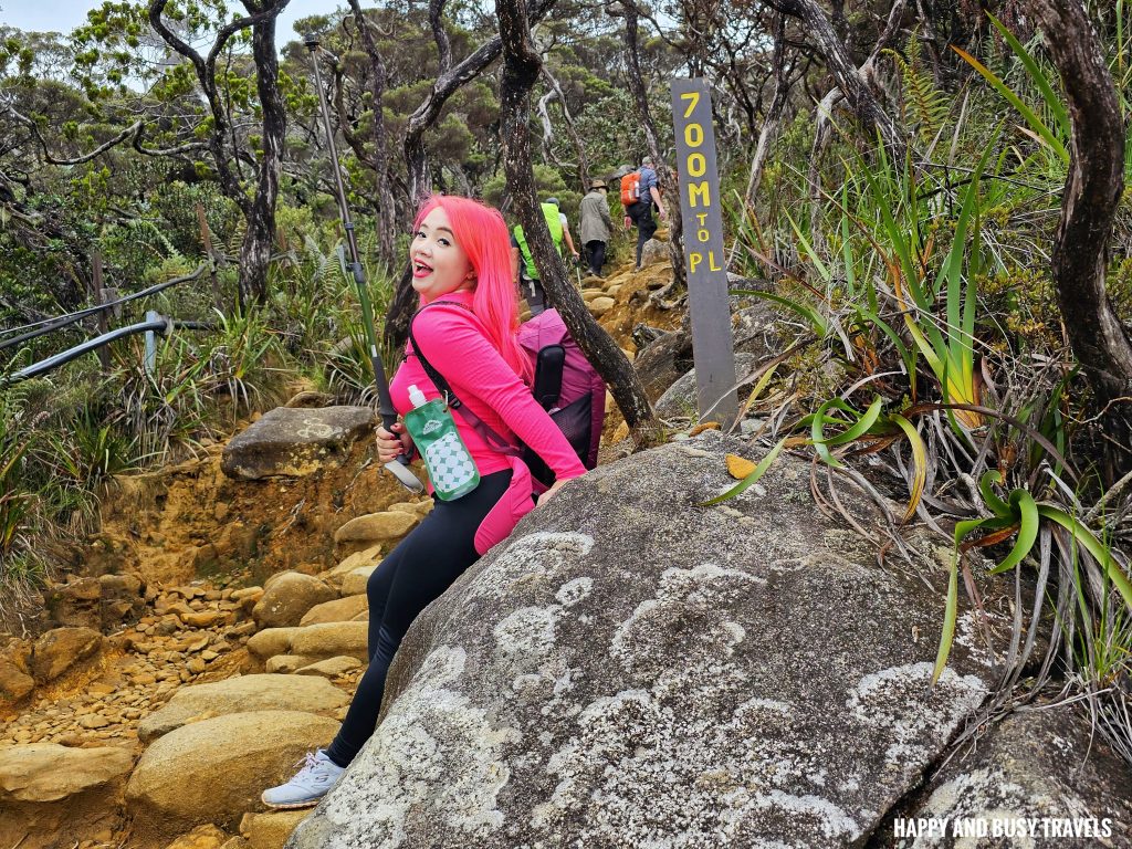 Climbing mount kinabalu 32 - 700M mark to Laban rata first day how to climb tips kota kinabalu sabah malaysia highest peak south east asia mountain - Happy and Busy Travels