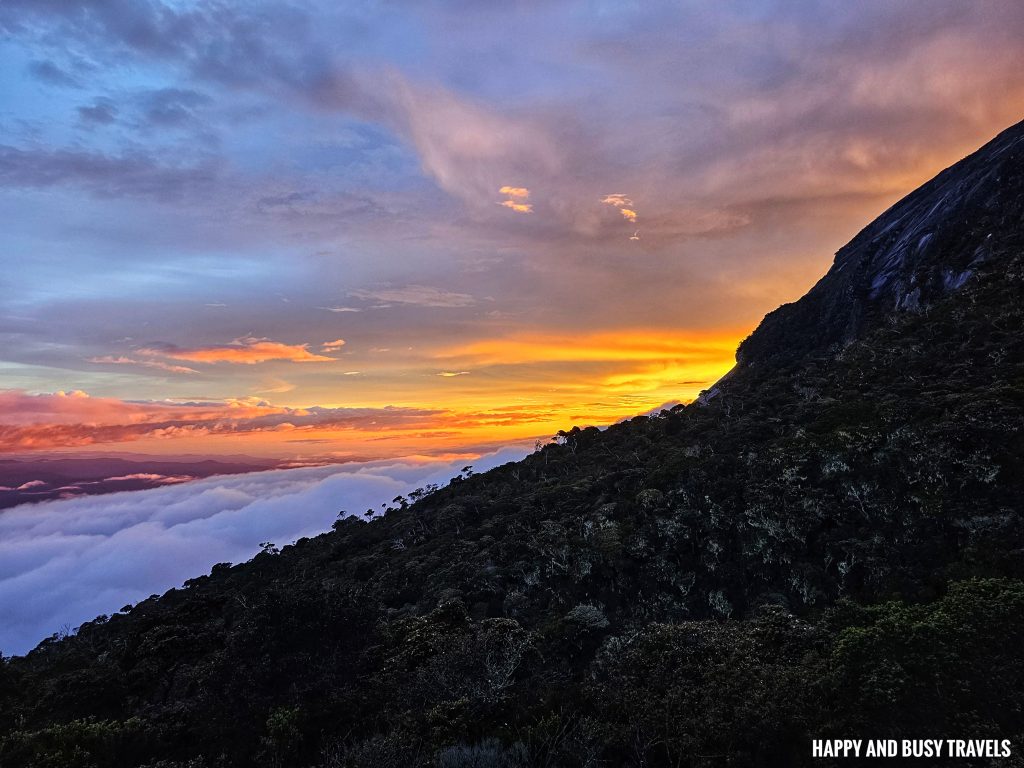 Climbing mount kinabalu 46 - panalaban laban rata resthouse sunset first day how to climb tips kota kinabalu sabah malaysia highest peak south east asia mountain - Happy and Busy Travels