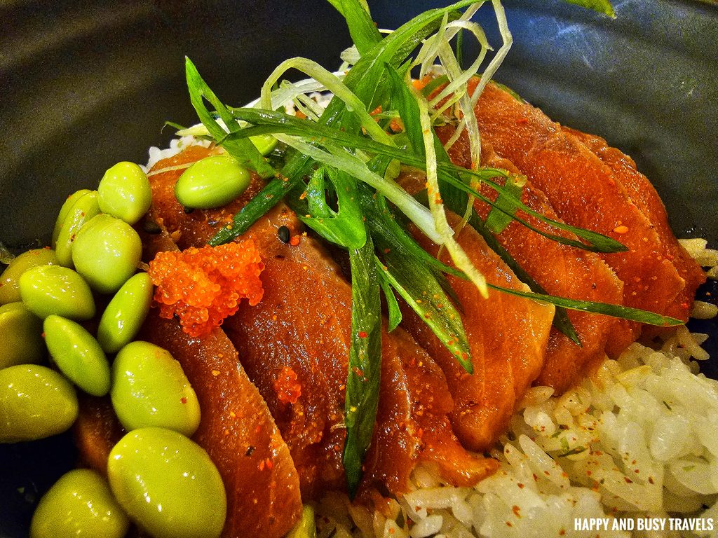 Island Izakaya 14 - Salmon Don P400 - Japanese Restaurant Where to eat Boracay - Happy and Busy Travels