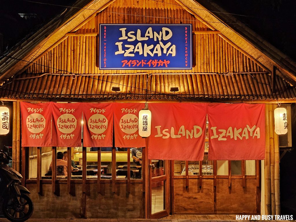 Island Izakaya - Japanese Restaurant Where to eat Boracay - Happy and Busy Travels