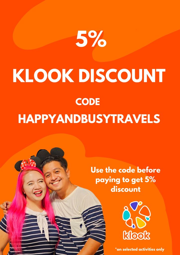 Klook Discount Code - Birthday Code hotel activities vacation - Happy and Busy Travels