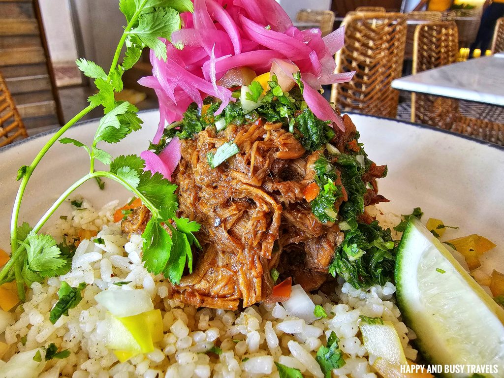 Muchos Boracay 10 - Barbacoa Bowl Beef chimichurri sauce cilantro rice - Where to eat Maxican food restaurant Happy and Busy Travels