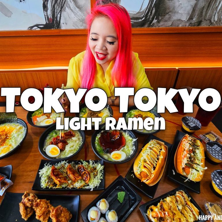 Tokyo Tokyo Light Ramen SM Dasmarinas Cavite - New dishes food menu Happy and Busy Travels
