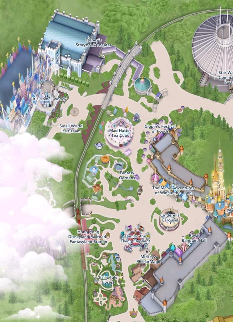 Hong Kong Disneyland Resort 25 - Fantasyland map tips FAQs where to buy tickets Klook - Happy and Busy Travels