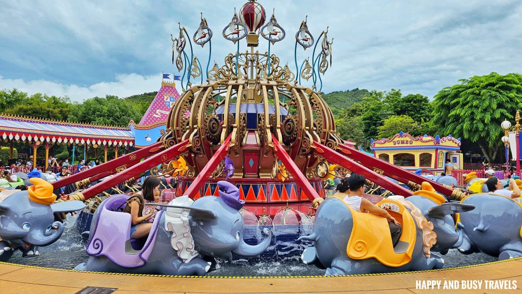 Hong Kong Disneyland Resort 34 - Dumbo the Flying Elephant Fantasyland tips FAQs where to buy tickets Klook - Happy and Busy Travels