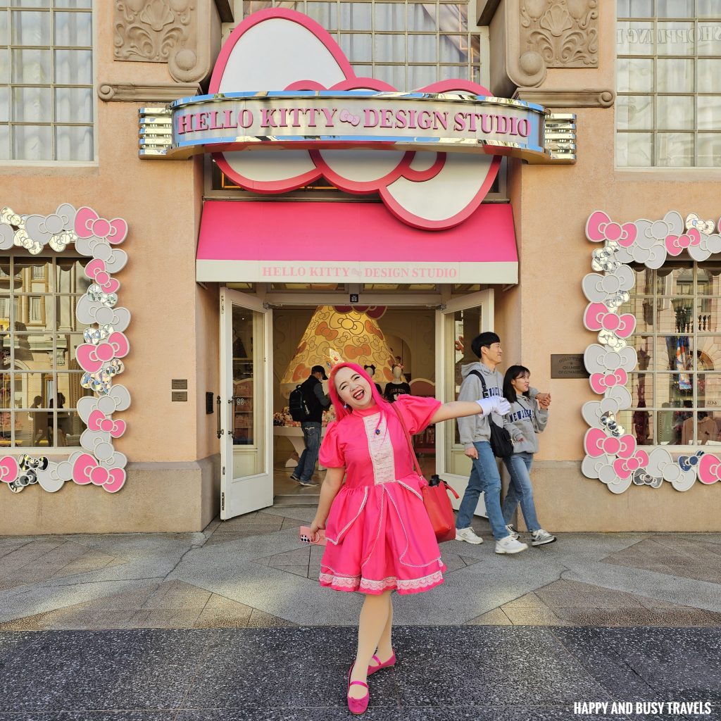Universal Studios Japan 53 - Helo Kitty Design Studio Hollywood Area Osaka Where to go USJ - Happy and Busy Travels