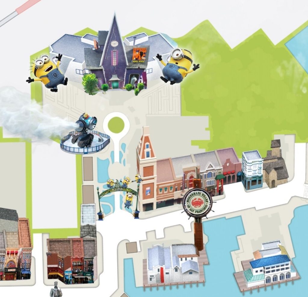 Universal Studios Japan 59 - map Minion Park Osaka Where to go USJ - Happy and Busy Travels