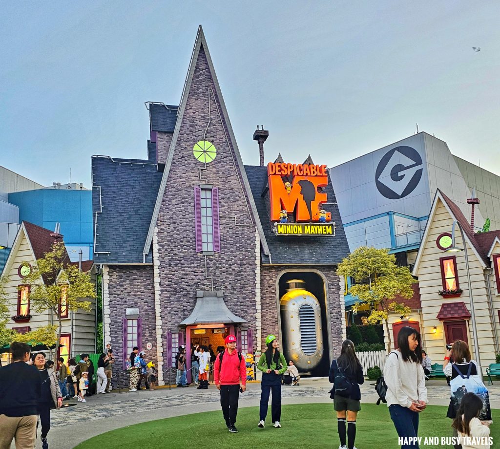 Universal Studios Japan 65 - Despicable me minion mayhem Freeze Ray Sliders Ride Minion Park Osaka Where to go USJ - Happy and Busy Travels