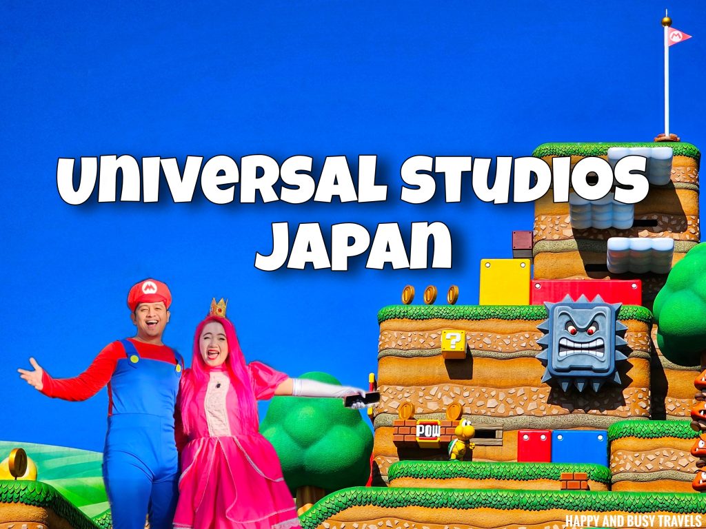 Universal Studios Japan - Super nintendo world super mario luigi princess peach Osaka Where to go USJ - Happy and Busy Travels