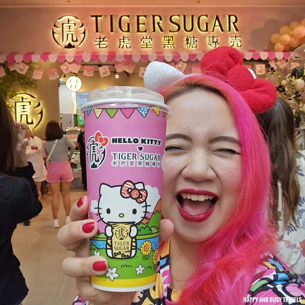 Hello Kitty Milk Tea Tiger Sugar Philippines 4 - Jelly Party Pink Slushie Happy and Busy Travels