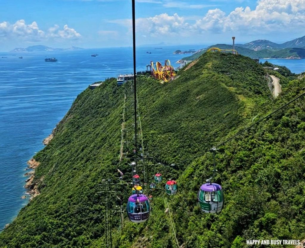 Ocean Park Hong Kong 16.5 - Cable Car Theme park where to go to Hong Kong Itinerary - Happy and Busy Travels