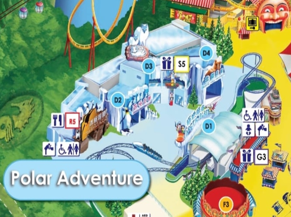 Ocean Park Hong Kong 50 - Polar Adventure Theme park where to go to Hong Kong Itinerary - Happy and Busy Travels