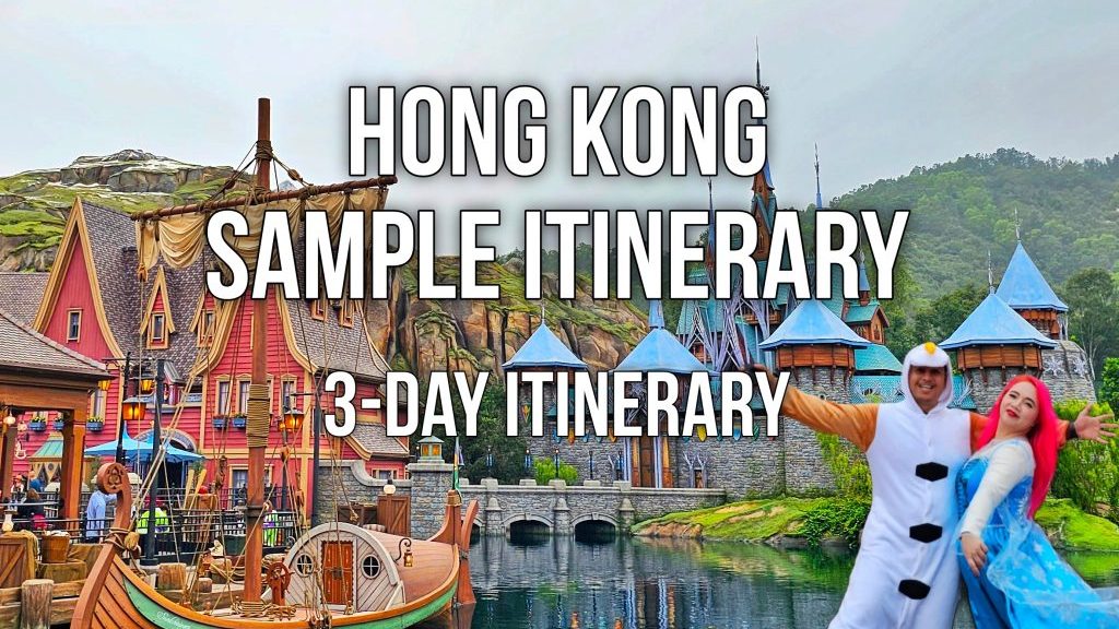 3 Days in Hong Kong - Itinerary and Tips KLOOK discount Code HAPPYANDBUSYTRAVELS disney aqualuna peak tram Nong Ping 360 - Happy and Busy Travels
