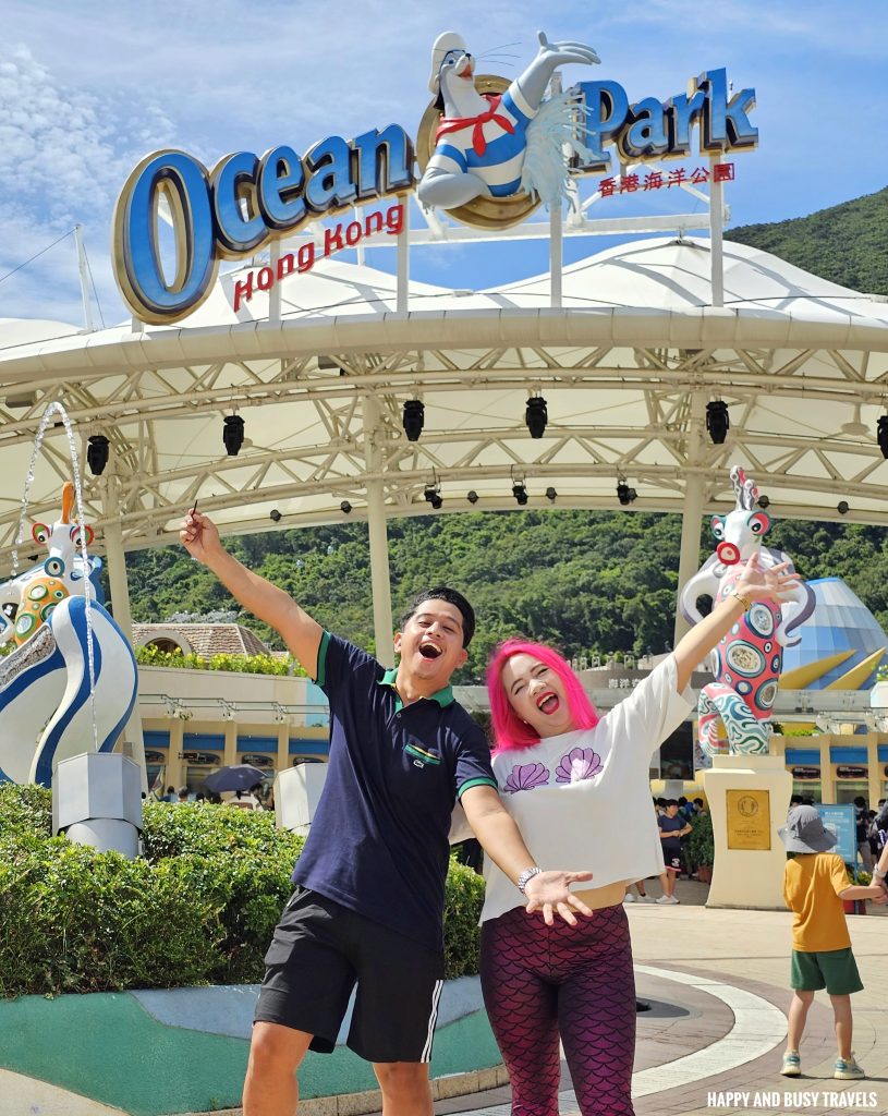 4 Days in Hong Kong - Ocean park Itinerary and Tips KLOOK discount Code HAPPYANDBUSYTRAVELS disney aqualuna peak tram Nong Ping 360 - Happy and Busy Travels
