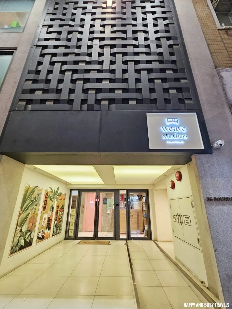 Weave Studios Prince Edward 2 - Where to stay in Hong Kong accommodation co living hotel - Happy and Busy Travels