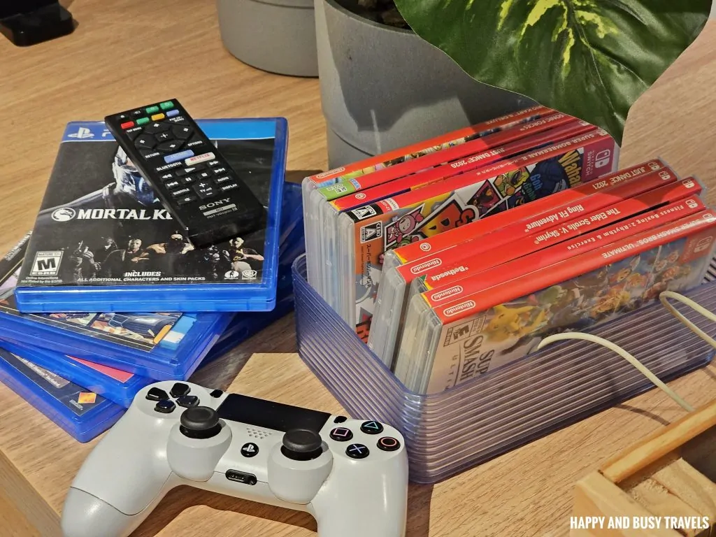 Weave Studios Prince Edward 23 - games room console features and amenities Where to stay in Hong Kong accommodation co living hotel - Happy and Busy Travels