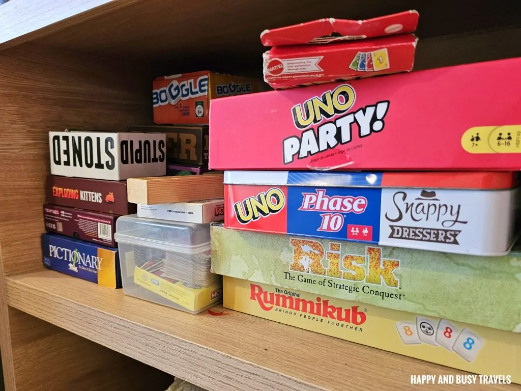 Weave Studios Prince Edward 24 - board games features and amenities Where to stay in Hong Kong accommodation co living hotel - Happy and Busy Travels