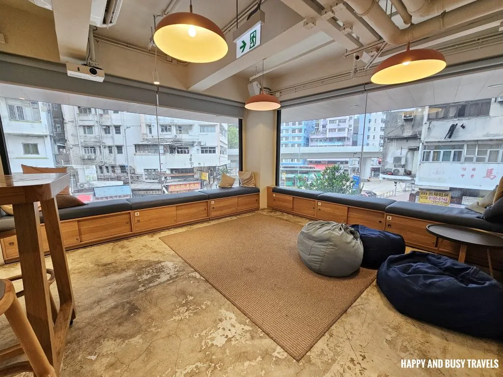 Weave Studios Prince Edward 30 - lounge features and amenities Where to stay in Hong Kong accommodation co living hotel - Happy and Busy Travels