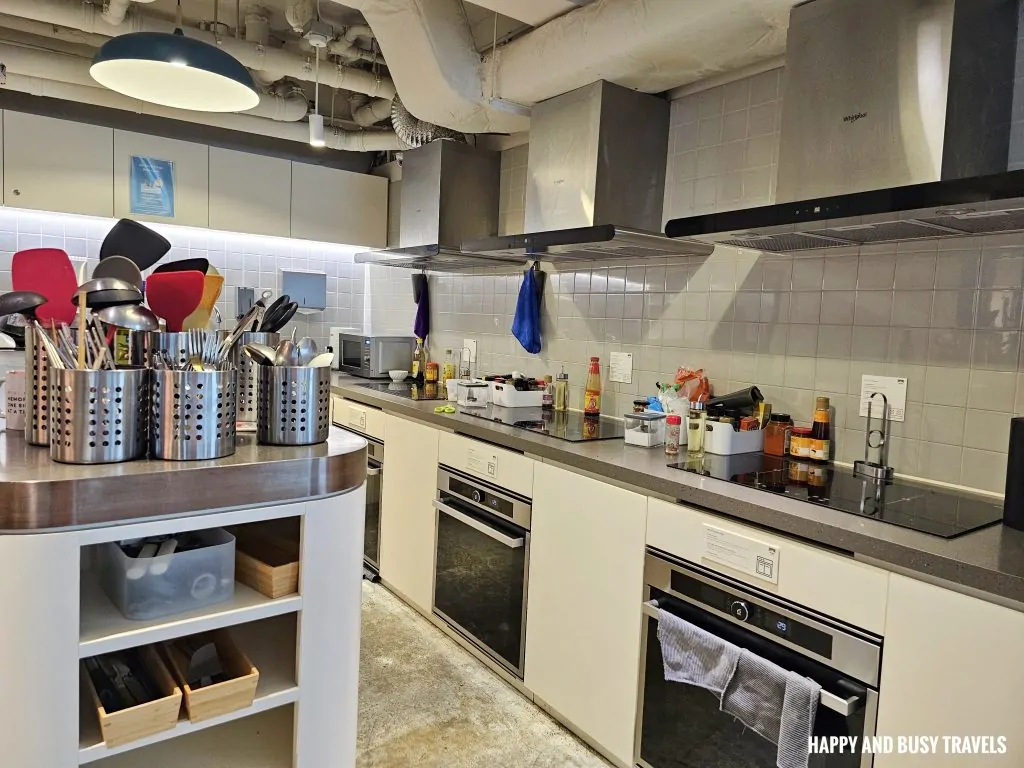 Weave Studios Prince Edward 33 - kitchen features and amenities Where to stay in Hong Kong accommodation co living hotel - Happy and Busy Travels