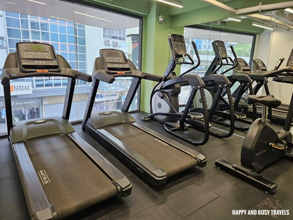 Weave Studios Prince Edward 37 - gym features and amenities Where to stay in Hong Kong accommodation co living hotel - Happy and Busy Travels